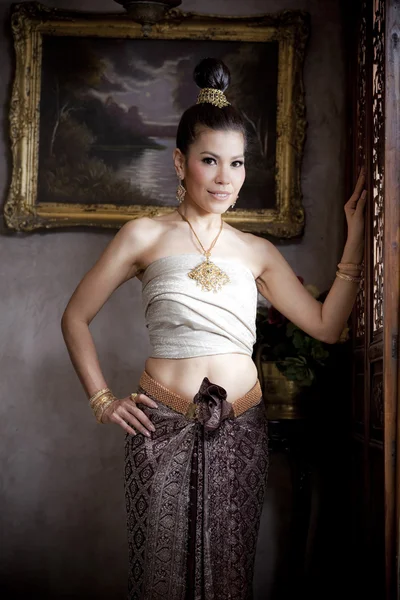 Portrait of beautiful Thai woman — Stock Photo, Image
