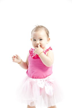 Şirin Bebek kız pembe giysiler