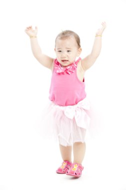 Şirin Bebek kız pembe giysiler