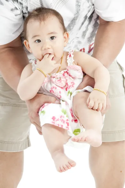 Uncle and little girl — Stock Photo, Image