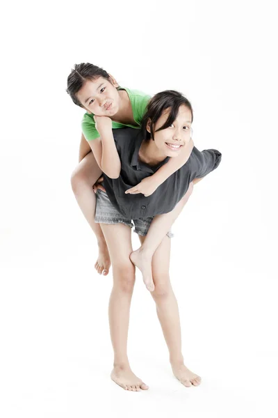 Little girls playing — Stock Photo, Image