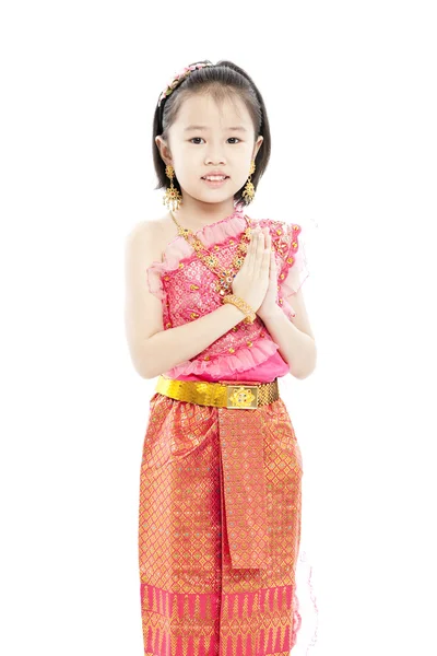 タイの美しい少女の肖像画 — ストック写真