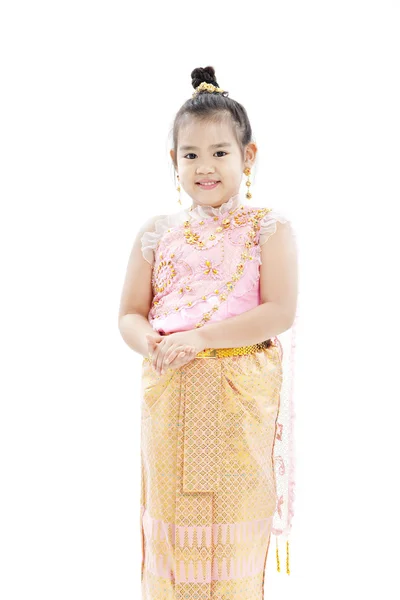 Potret gadis kecil Thailand yang cantik — Stok Foto