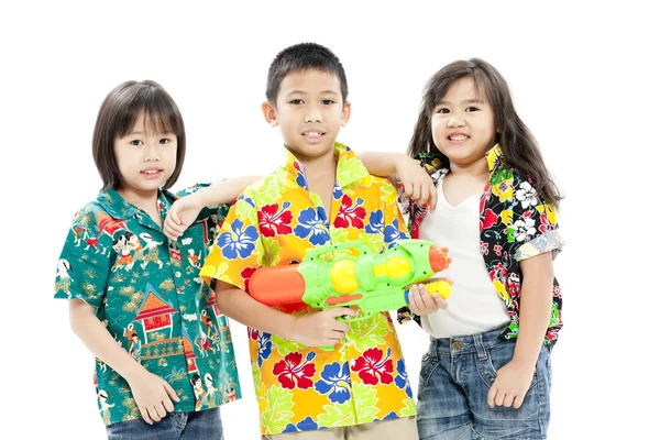 Festival de Songkran (festival del agua ) — Foto de Stock