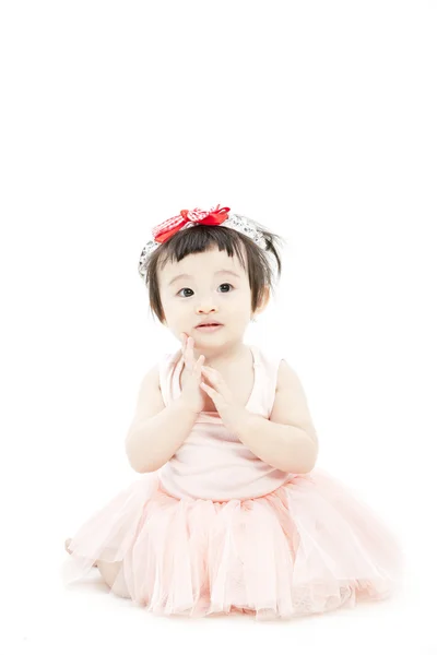 Asiatique bébé fille — Photo