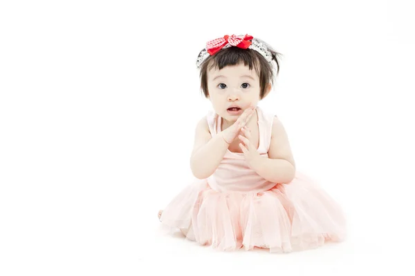 Asian baby girl — Stock Photo, Image