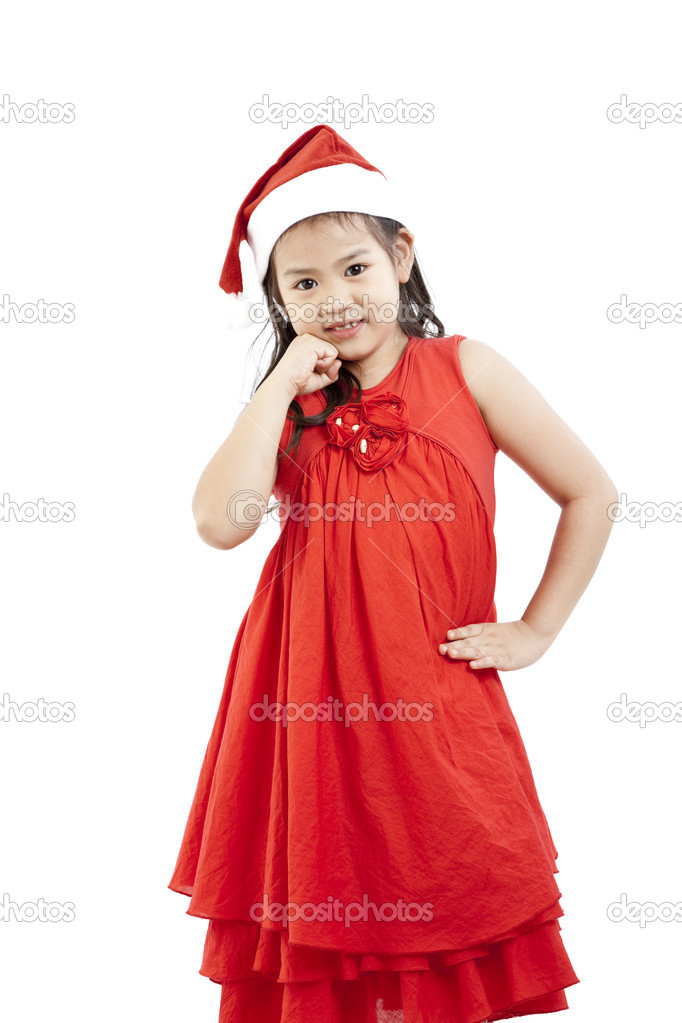 little girl santa dress