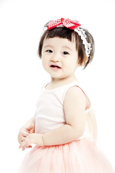 Portrait of lovely little girl — Stock Photo, Image