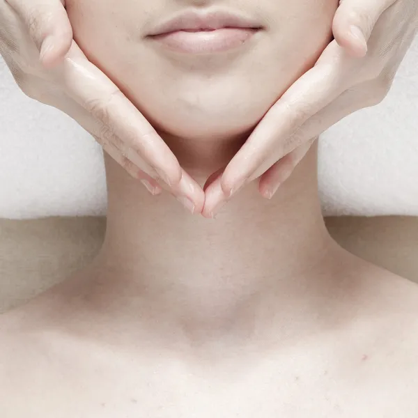 Massage du visage — Photo