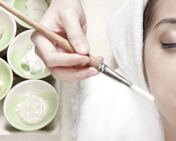 Spa facial — Foto de Stock