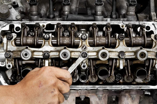 Piezas del motor del coche — Foto de Stock