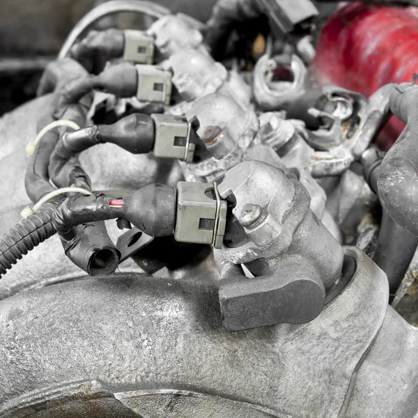 Piezas del motor del coche — Foto de Stock