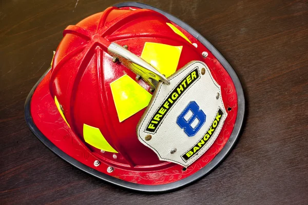Capacete de bombeiro — Fotografia de Stock