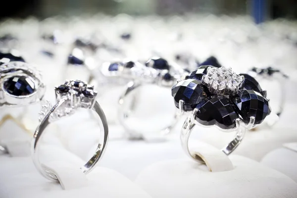 Anéis de jóias — Fotografia de Stock