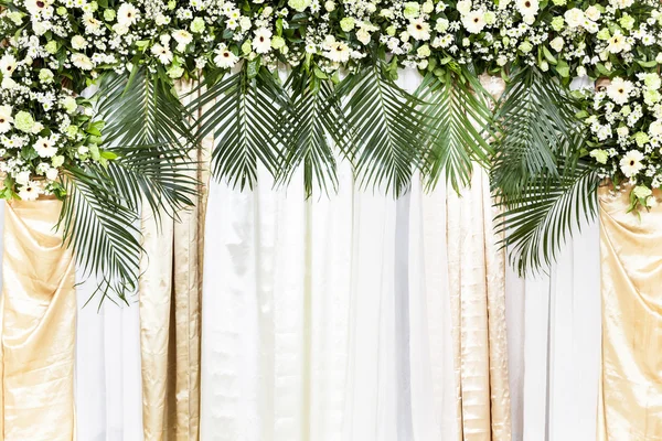 Beautiful flower wedding decoration — Stock Photo, Image