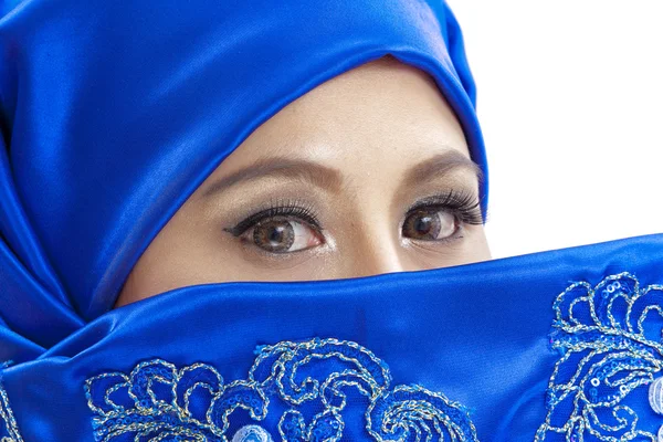 Modefoto der muslimischen Frau — Stockfoto