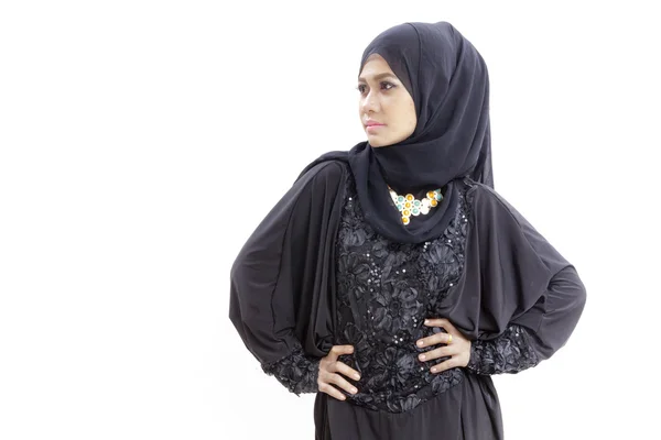 穆斯林女人的时尚照片 — 图库照片