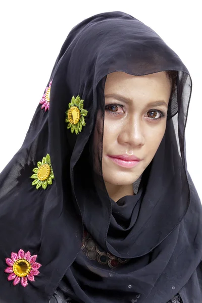 Foto di moda di donna musulmana — Foto Stock