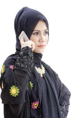 güzel Müslüman işkadını Calling