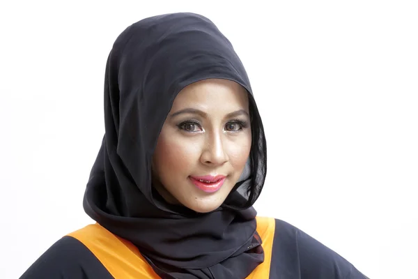 Muslimská žena portrét — Stock fotografie