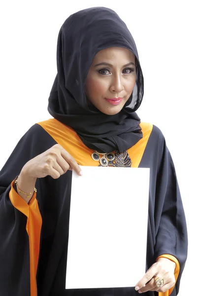 Female Muslim college student — Stock Photo, Image