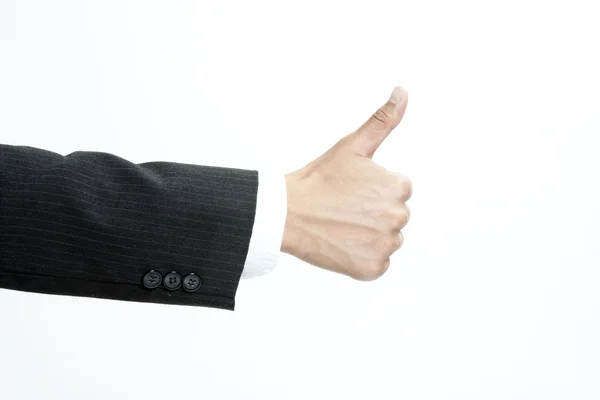 Portrait of hand showing goodluck sign — Stock Photo, Image