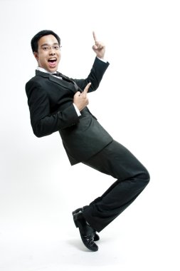 genç iş adamı mutlu