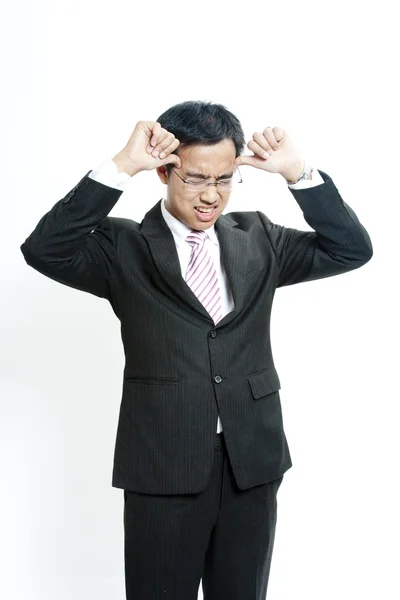 Frustrated businessman — Stock Photo, Image