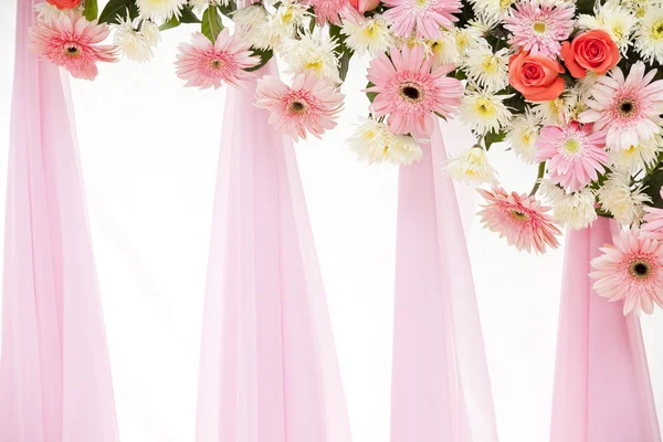 Bloem bruiloft decoratie — Stockfoto
