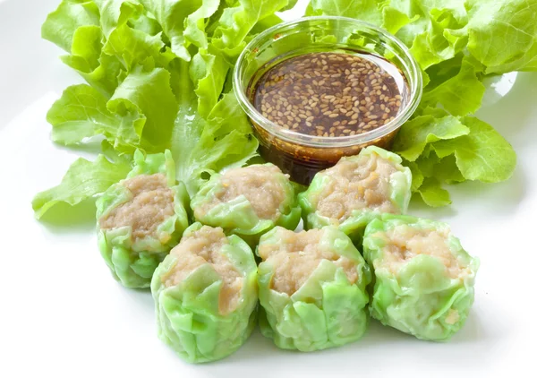 Chinees eten dim sum"" — Stockfoto