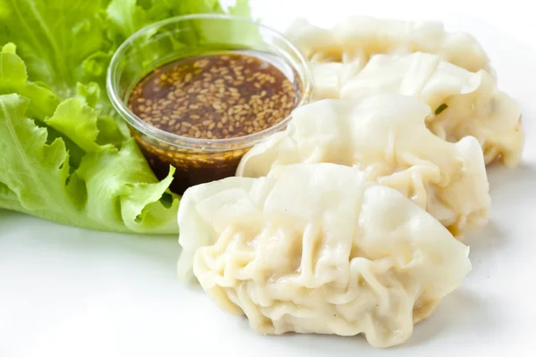 Japanska dumplings — Stockfoto