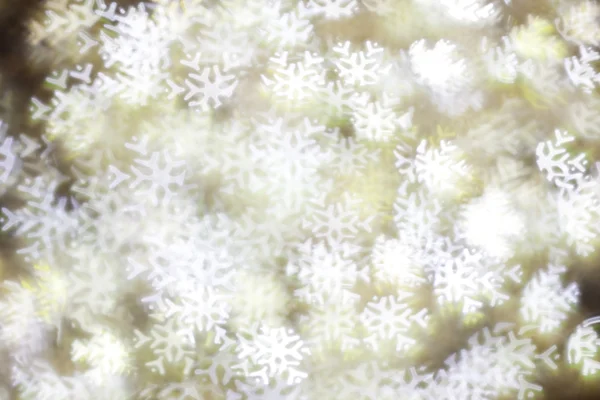 Размытые снежинки — стоковое фото