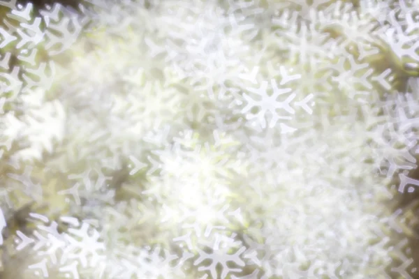 Niewyraźne płatki śniegu — Zdjęcie stockowe