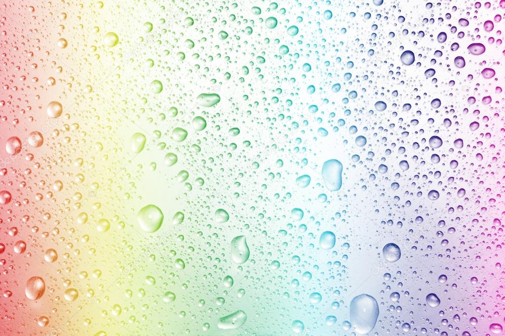 Abstract water drops background