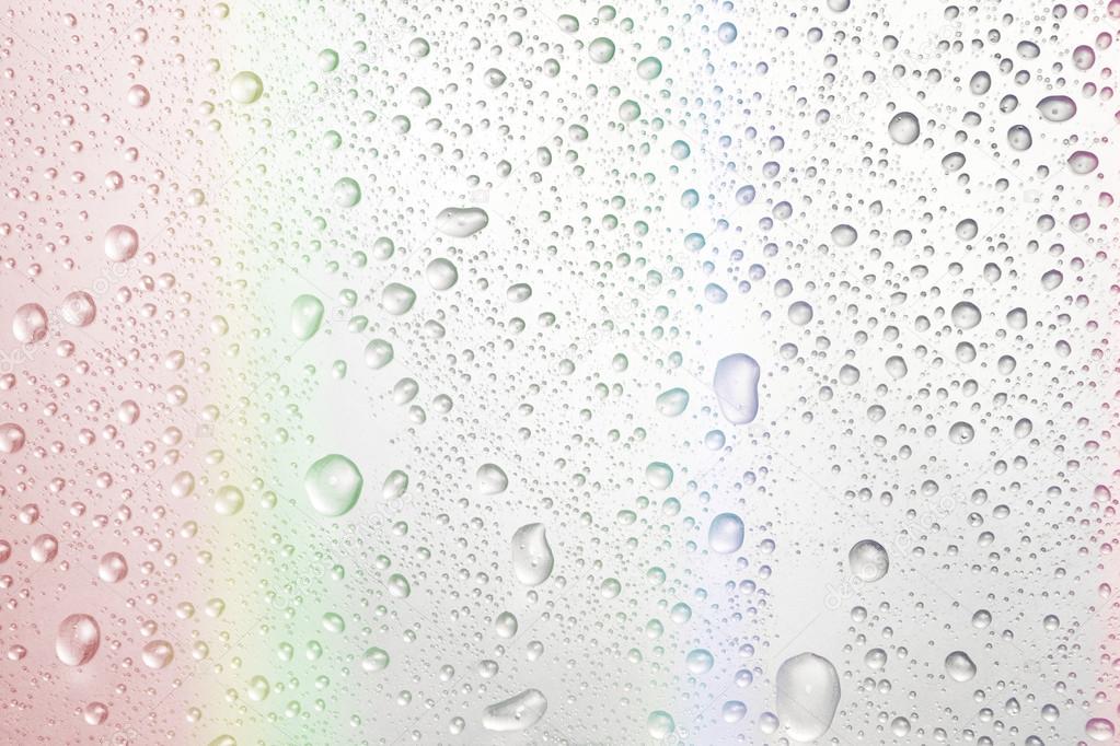 Abstract water drops background