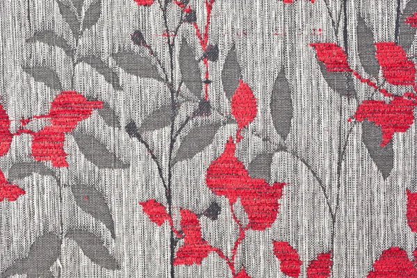 Tekstura tkanina kwiatowy — Zdjęcie stockowe