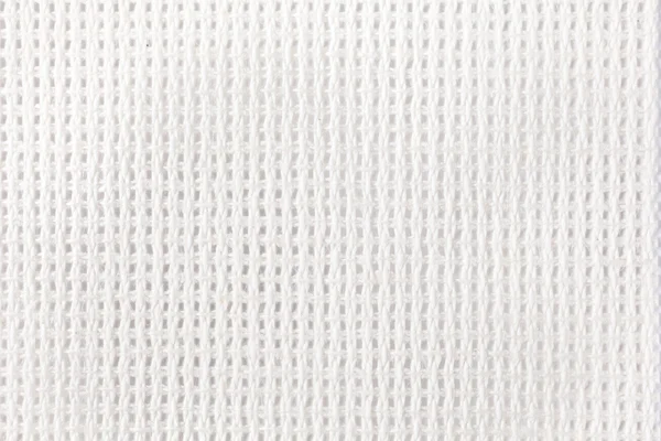 Texture tissu blanc — Photo