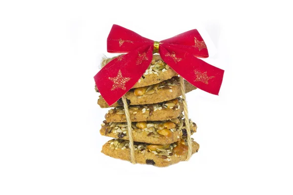 Kerstmis shortbread koekjes — Stockfoto