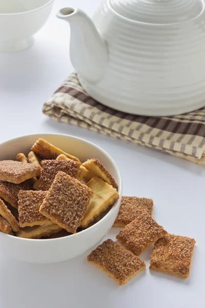 Cookies with cinnamon — Stock Photo, Image