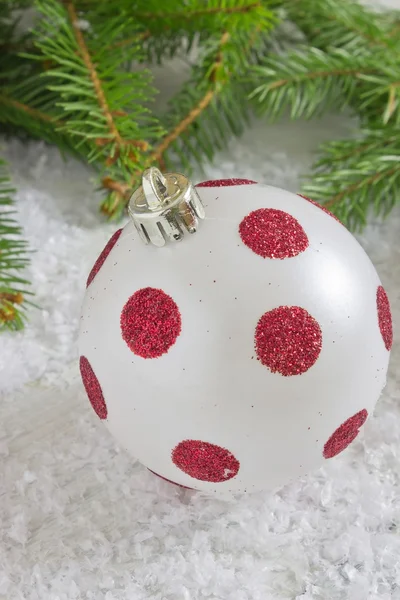 Beautiful christmas the ball — Stock Photo, Image