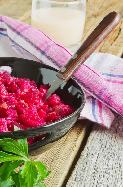 Beetroot salad — Stock Photo, Image