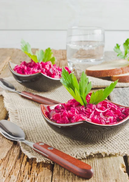 Beet salad — Stock Photo, Image