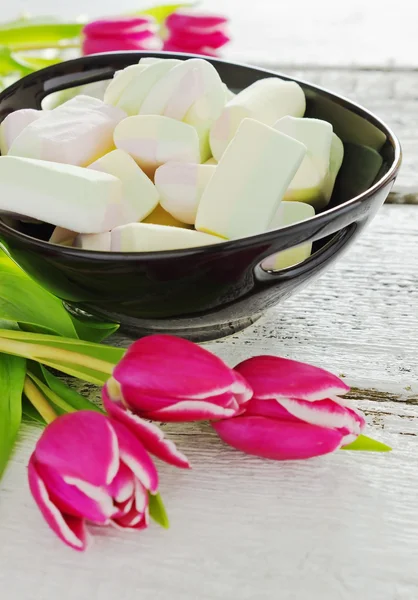 Multicolor marshmallows — Stock Photo, Image