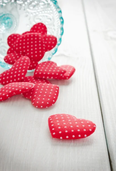Červený valentinky — Stock fotografie