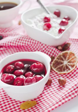 Sağlıklı kahvaltı.