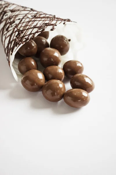 チョコレートの円錐形 — ストック写真