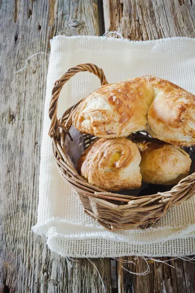 Freshly baked rolls — Stock Photo, Image