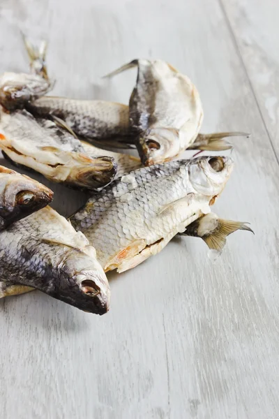Сушена смачна річкова риба — стокове фото