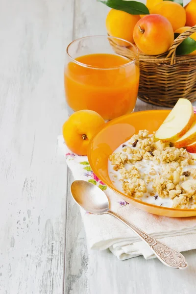 Gezond ontbijt foods — Stockfoto