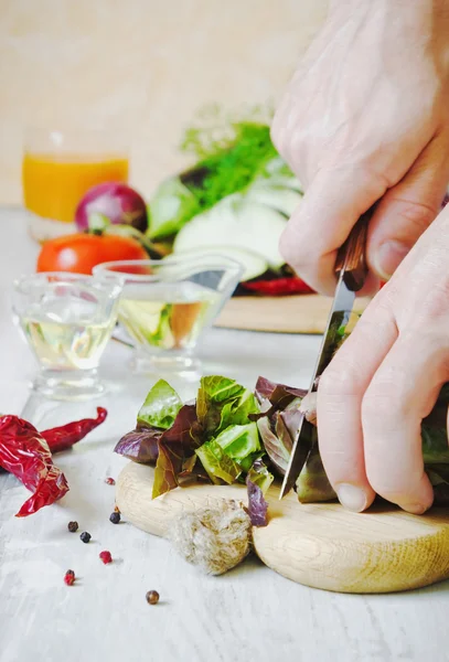 Insalata di cottura — Foto Stock